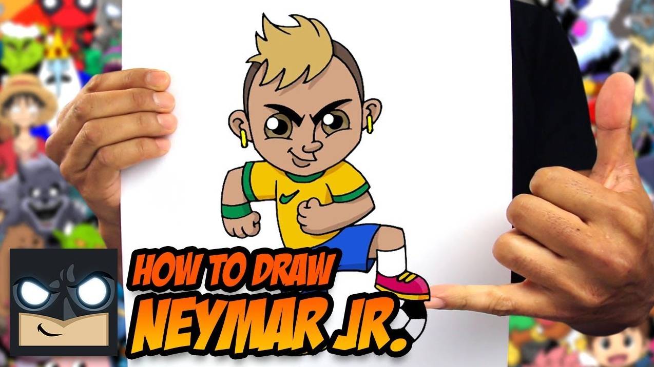 Как нарисовать НЕЙМАРА (БЕЗ ЛИШНИХ СЛОВ)