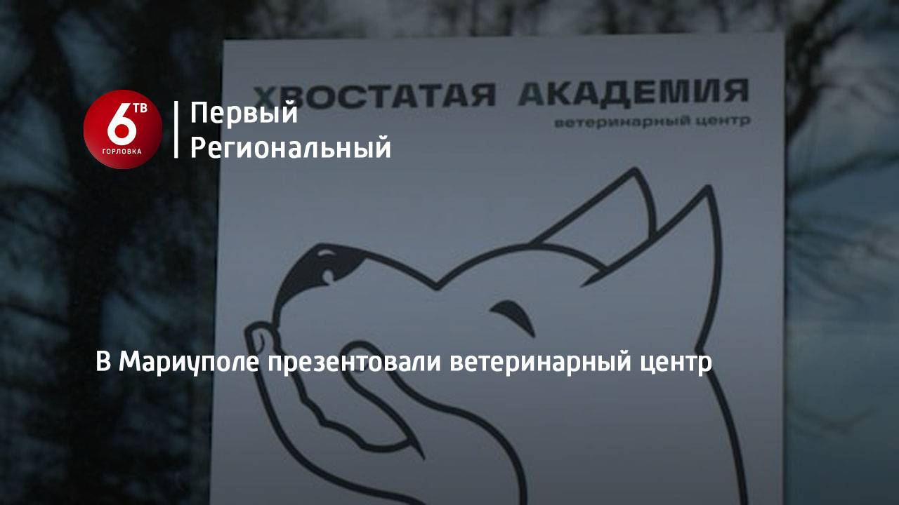 В Мариуполе презентовали ветеринарный центр