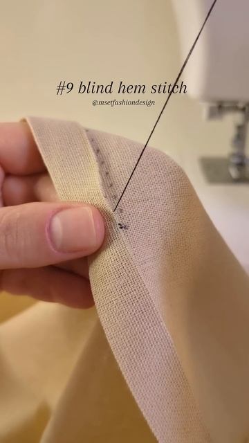 Ручные швы при Шитье для Начинающих  (2)