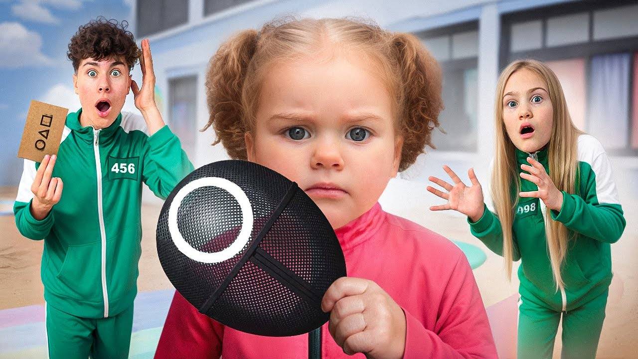 Моя Сестра Тайсный ОРГАНИЗАТОР ИГРЫ В КАЛЬМАРА Полное приключени ФАСТ СЕРЕЖА