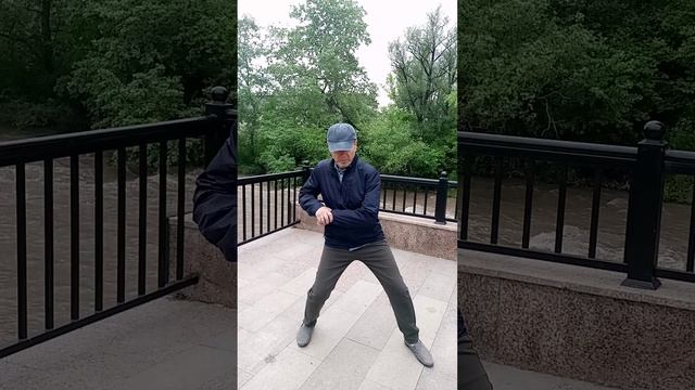 Следующие 4 ворот Ба мень.Квадрат Тайцзи.