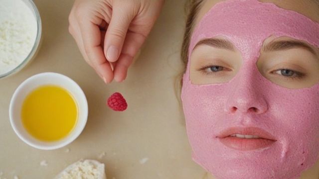 Маски из малины - Сад-огород