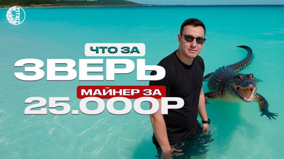 Что за зверь? Майнер за 25.000р