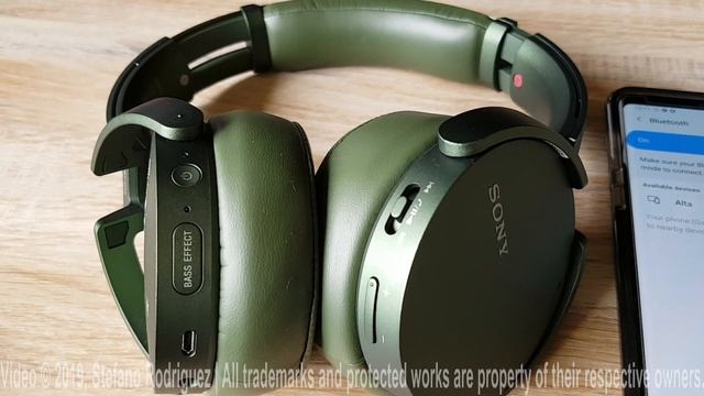 How to pair Sony MDR-XB950N1 Headphones to an Android phone