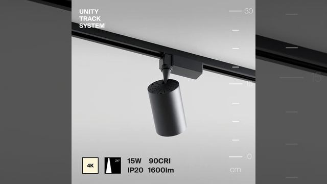 Трековый светильник Maytoni Vuoro TR003-1-15W4K-S-B