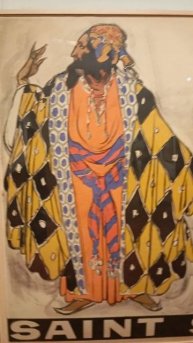 Лев Бакст. Афиша спектакля.