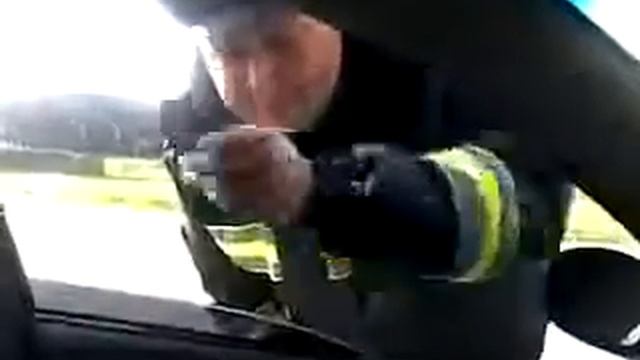 Бухой ГАИшник  Украина
