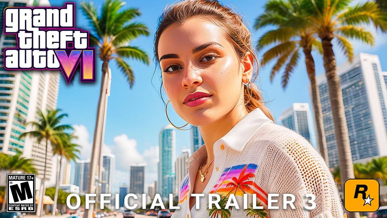 Grand Theft Auto VI - ТРЕЙЛЕР 3 | GTA 6 - Trailer 3 | Третий Трейлер - ГТА 6 | GTA VI