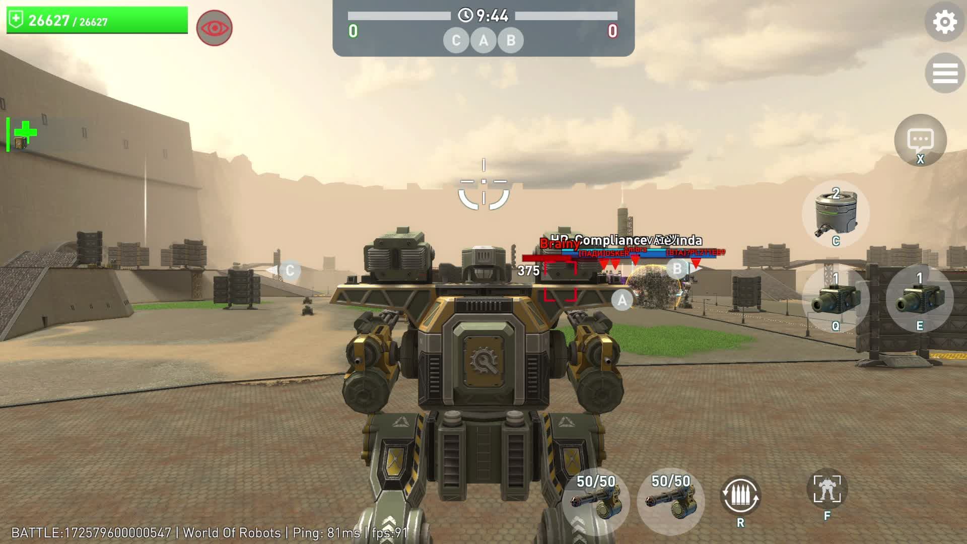 -= War Robots Masterclass =-