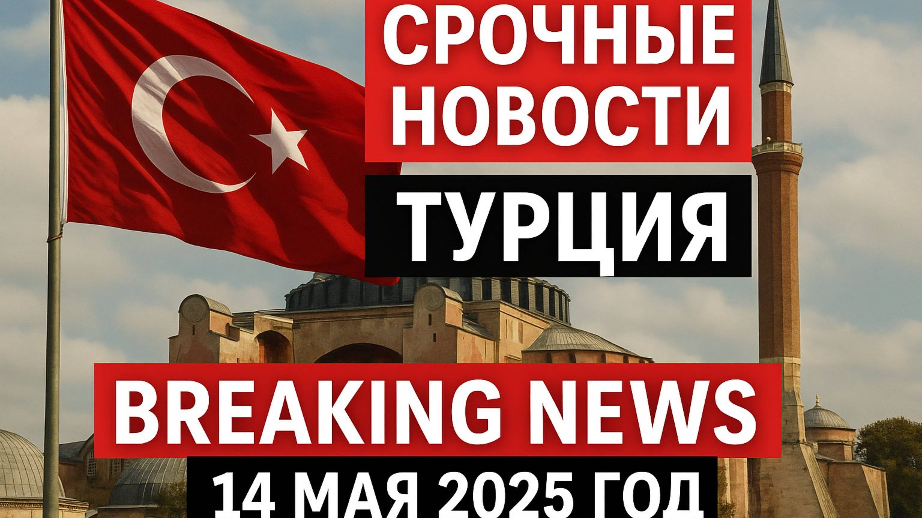 Срочные новости Турции 14 мая 2025