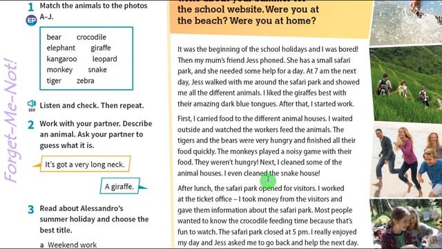 Prepare 5 НУШ Unit 20 Animals. Vocabulary & Reading pp.116-117 Student's Book✔Відеоурок