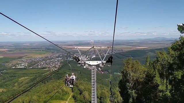 Белокуриха. Канатная дорога. Гора Церковка. Серпантины. Август 2021 г..mp4