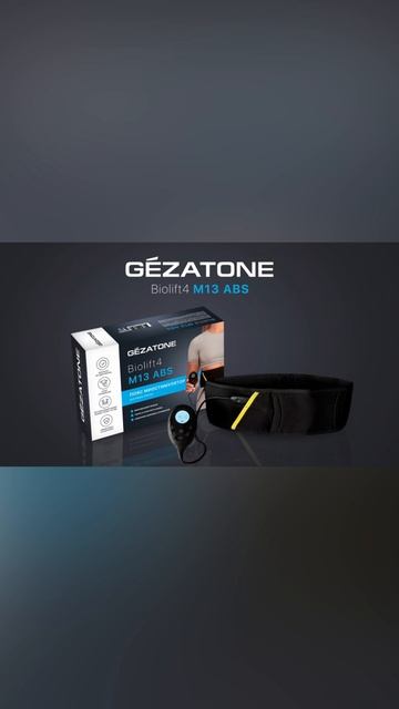 Мечтаете о подтянутом животе без спортзала? С Gezatone Biolift4 M13 ABS это стало реальностью!