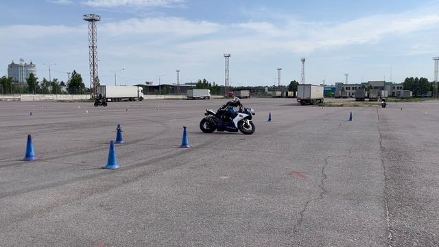 Gymkhana GP 2024 stage 2 : Ясный Сергей Suzuki GSX-R750 : heat1