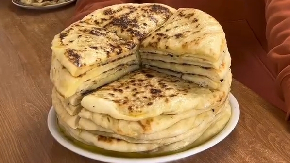 Вкуснейшие ХАЧАПУРИ с картофелем...🫓🍠😋    Рецепт в описании ✍️