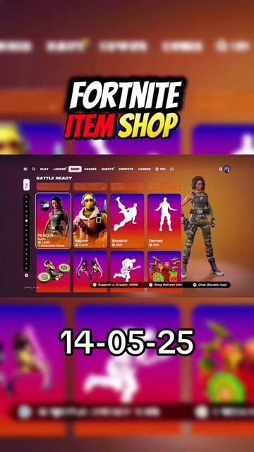 Магазин Fortnite 14 Мая