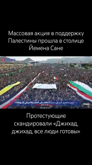 Массовая акция в поддержку Палестины прошла в столице