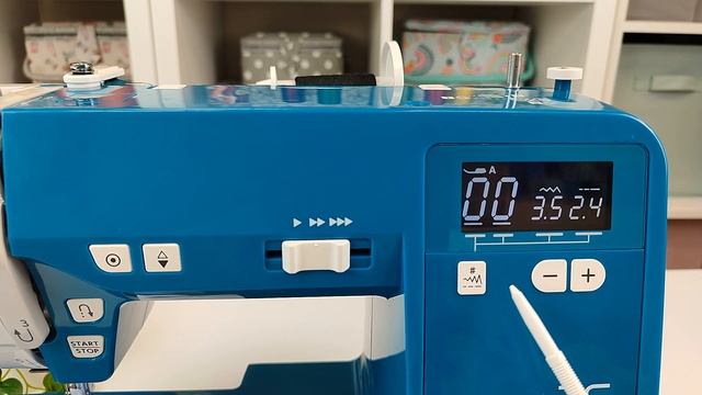Janome TS1115. Выбор строчек