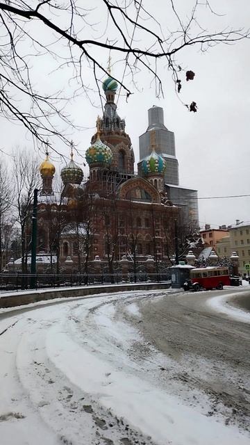 Храм Спаса на Крови, Петербург. 12 декабря 2023.