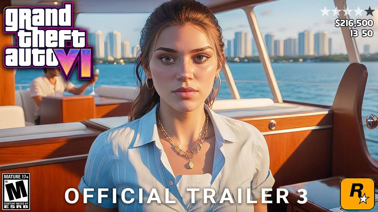 Grand Theft Auto VI - ТРЕЙЛЕР 3 | GTA 6 Trailer 3 | Третий Трейлер - ГТА 6 | GTA VI