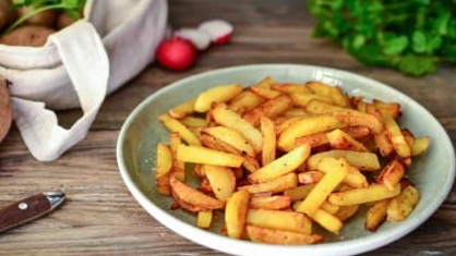 Рецепт жаренной картошки.