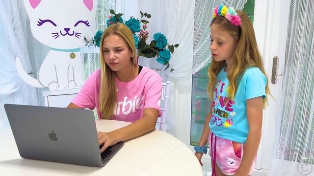 Лайк Настя (Like Nastya) - Настя учится зарабатывать деньги