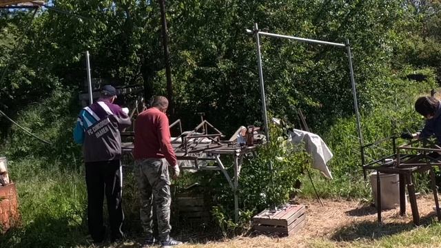 14.05.Покраска тележек для СВО.