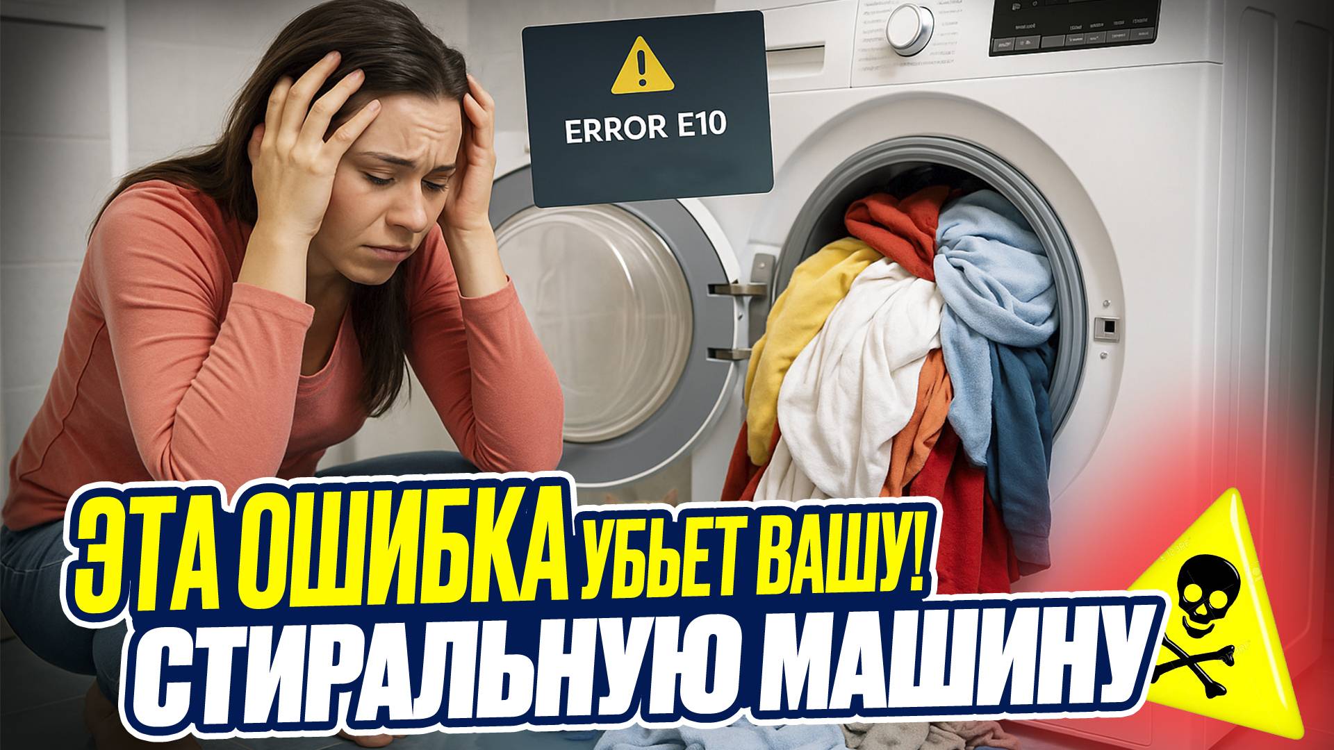 90% людей СТИРАЮТ НЕПРАВИЛНЬНО! Одна ошибка, и ваша стиральная машина — в утиль. Разбор мастера