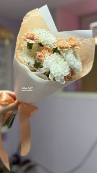 Букет из цветов «Букетик для учителя»