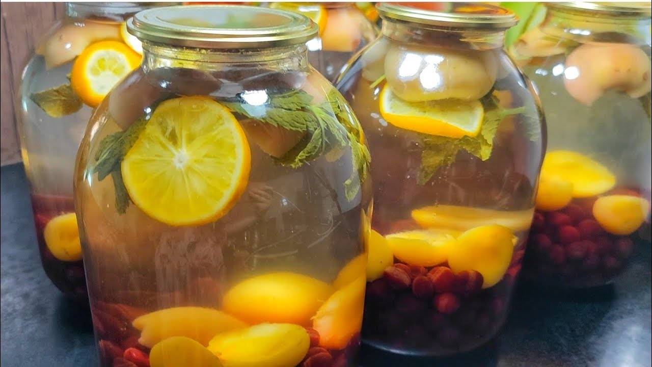 КОМПОТ МОХИТО НА ЗИМУ. СЛАДКИЙ ВКУСНЫЙ И ОЧЕНЬ АРОМАТНЫЙ! МАМА НАУЧИЛА ТЕПЕРЬ КТО ПРОБУЮТ ПРОСЯТ РЕЦ