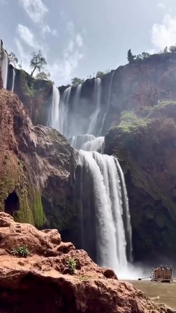Водопад Узуд,Марокко. Подробнее в телеграмме-https://t.me/turizm100