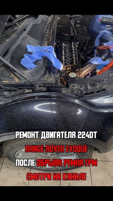 Ремонт после обрыва ГРМ Range Rover Evoque l538 225dt