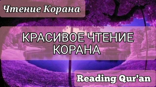 Красивое чтение Корана | избранные Аяты