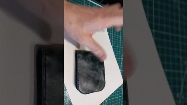 Кошелёк бифолд из кожи ручная работа #шью на заказ