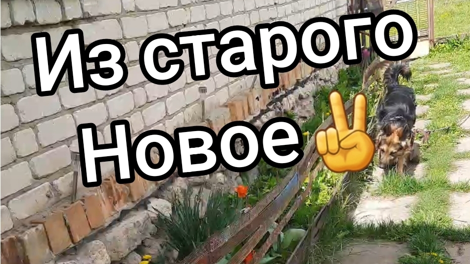 Преобразился заборчик у дома 👍. #жизньзагородом #забор #мотивация #село #деревня