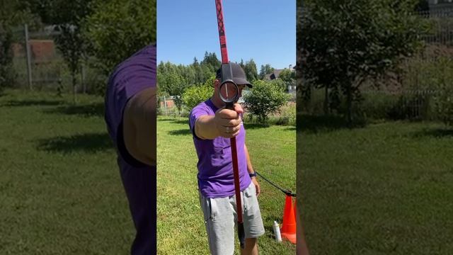 Безопасный  лучный тир - подготовка лука