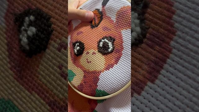 ВЫШИВАЕМ КРЕСТИКОМ🧶🦒 БЛОГЕР ДАША🎀💝