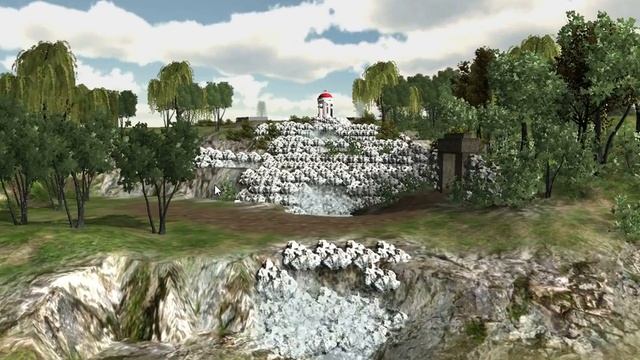 Усадьба Бобринских в Борогодицке XVIII в. в 3D ч.1