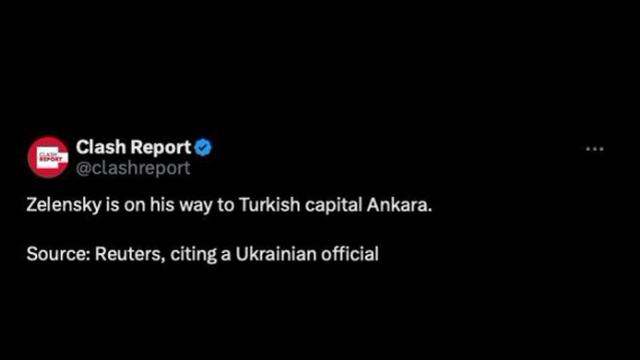 🇺🇦🇺🇸🇹🇷Трамп не поедет. Зеленский уже летит в Турцию, где сегодня должны пройти переговоры п