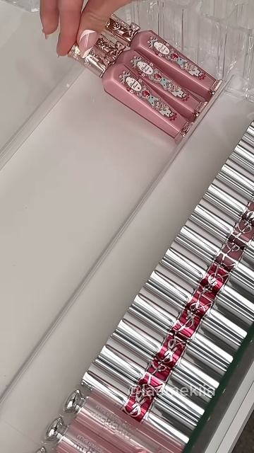 let’s organize my lipstick collection🎀part I #makeupcollection #makeup #organization #asmr #shorts