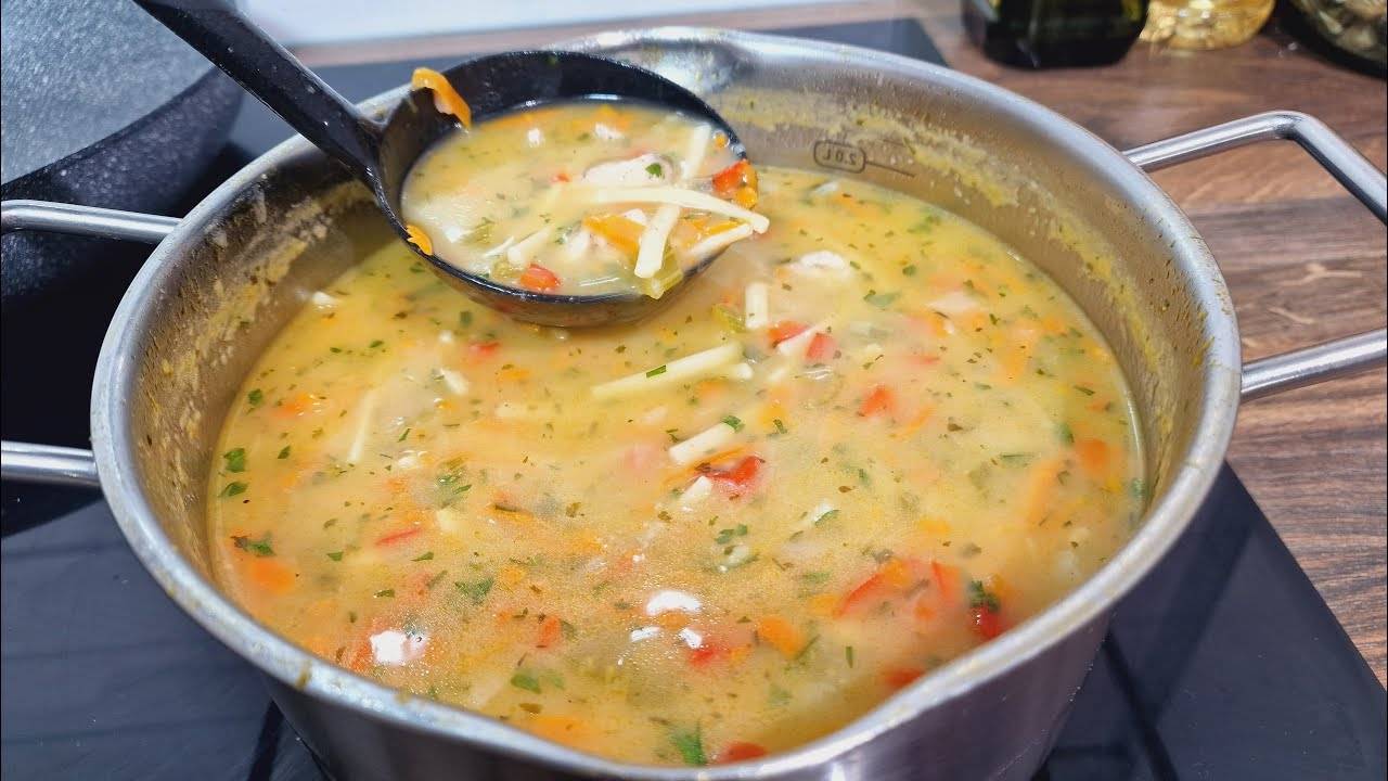 Турецкий куриный суп! Одной тарелки всегда мало! Рецепт вкусного и полезного супа!