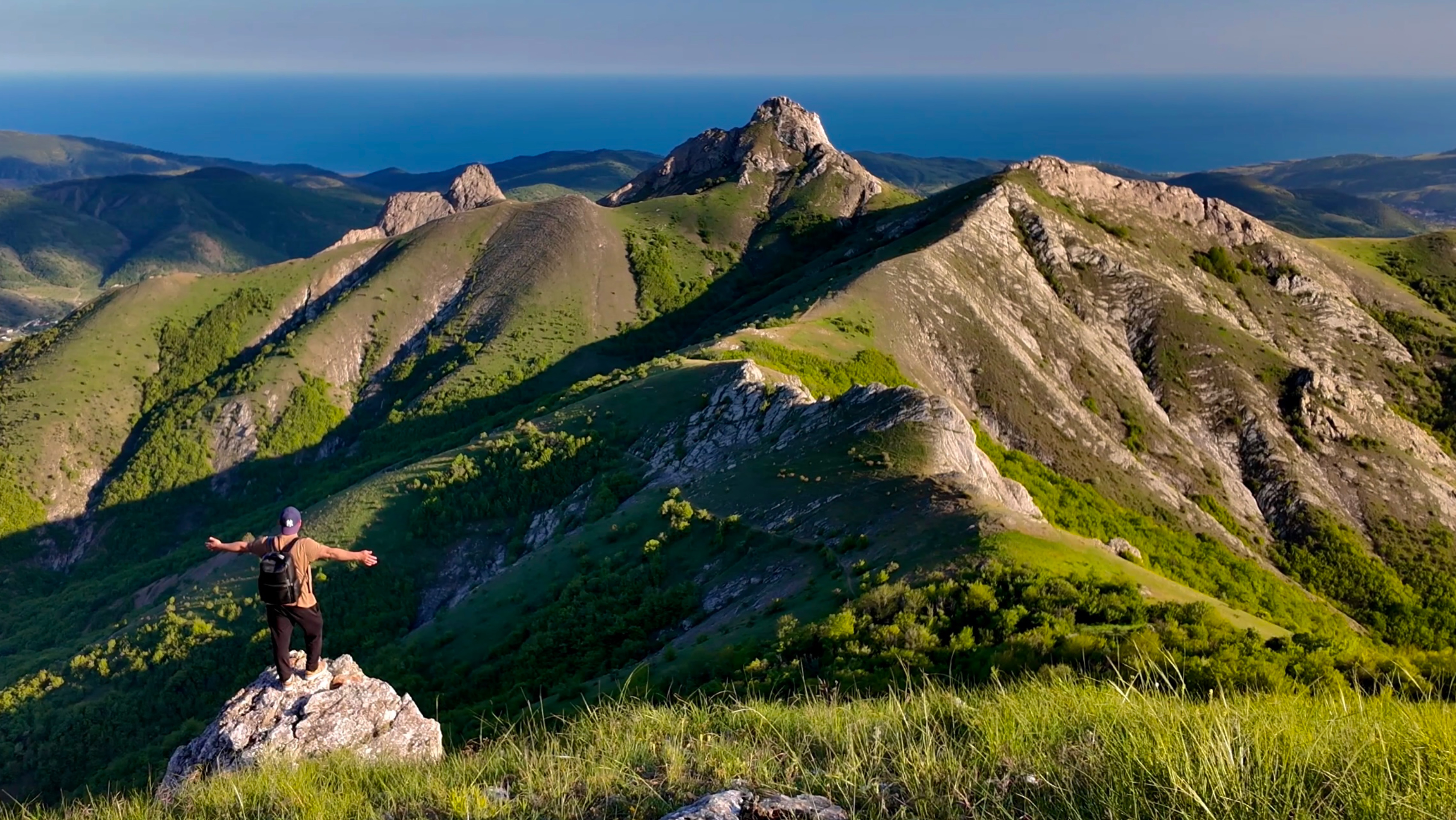 Самая красивая дорога Крыма. ПРИВЕТНОЕ - БЕЛОГОРСК. Гора Хыз-Кая. Ускутский водопад. Крым сегодня.