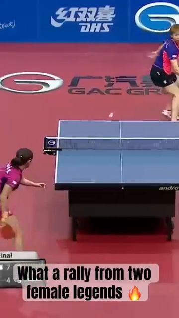 Legends in female table tennis #tennis #sports #tabletennis #fitness