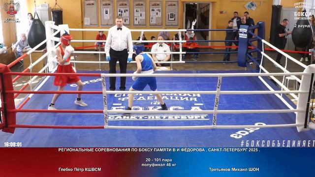 101 пф 46 кг Глебко Пётр КШВСМ Третьяков Михаил ШОН