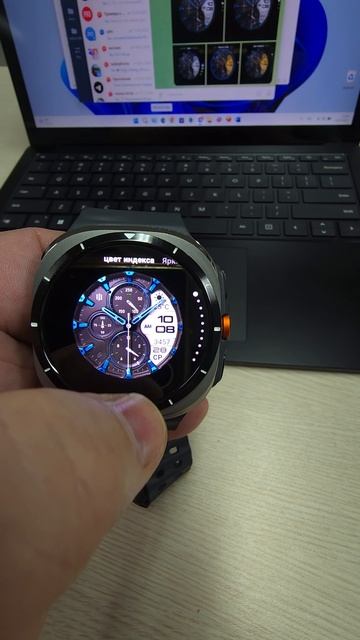 Гибридный Циферблат для WearOS 4Sens