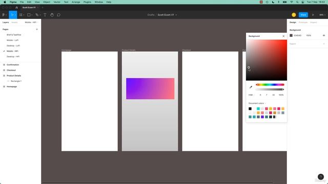 113. How to make gradients in Figma