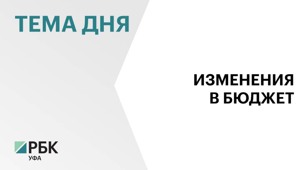 Расходы бюджета Башкортостана на 2025 г. увеличатся на ₽5,9 млрд, до ₽347,4 млрд