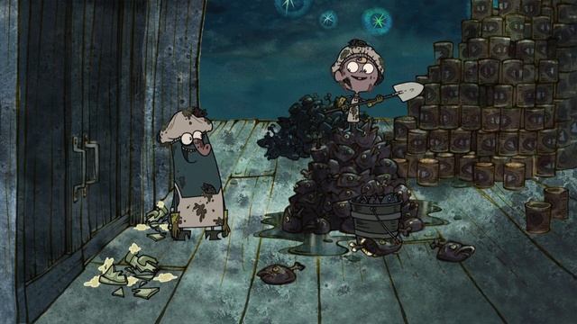 Fish Heads. The Marvelous Misadventures of Flapjack