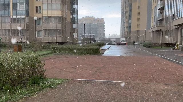 Вот такая непредсказуемая погода может быть весной!