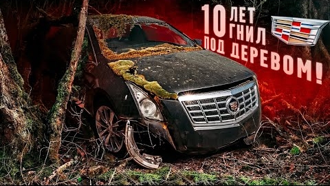 ОЖИВЛЕНИЕ Cadillac. 10 лет гнил под деревом